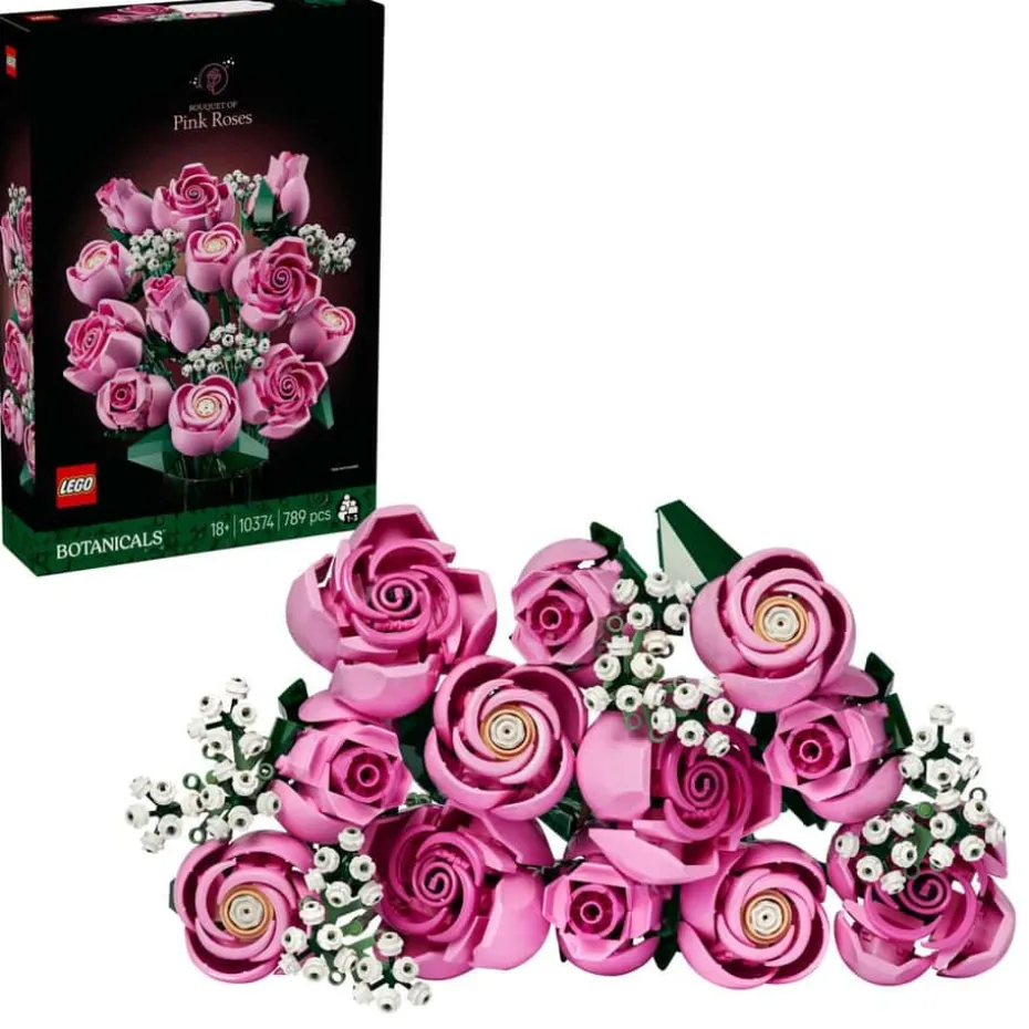 LEGO® Botanicals Rosa rosebukett 10374