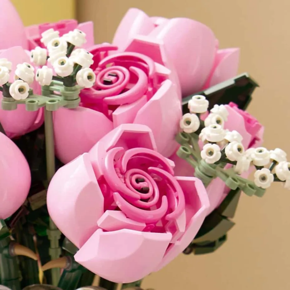 LEGO® Botanicals Rosa rosebukett 10374