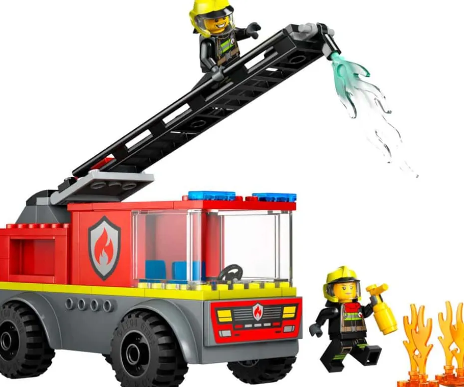 LEGO® City Brannbil med stige 60463
