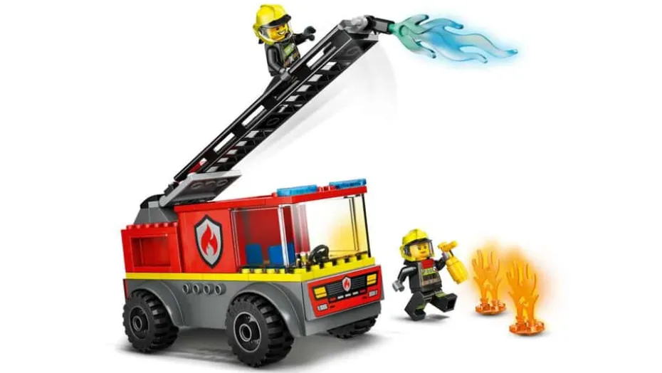 LEGO® City Brannbil med stige 60463