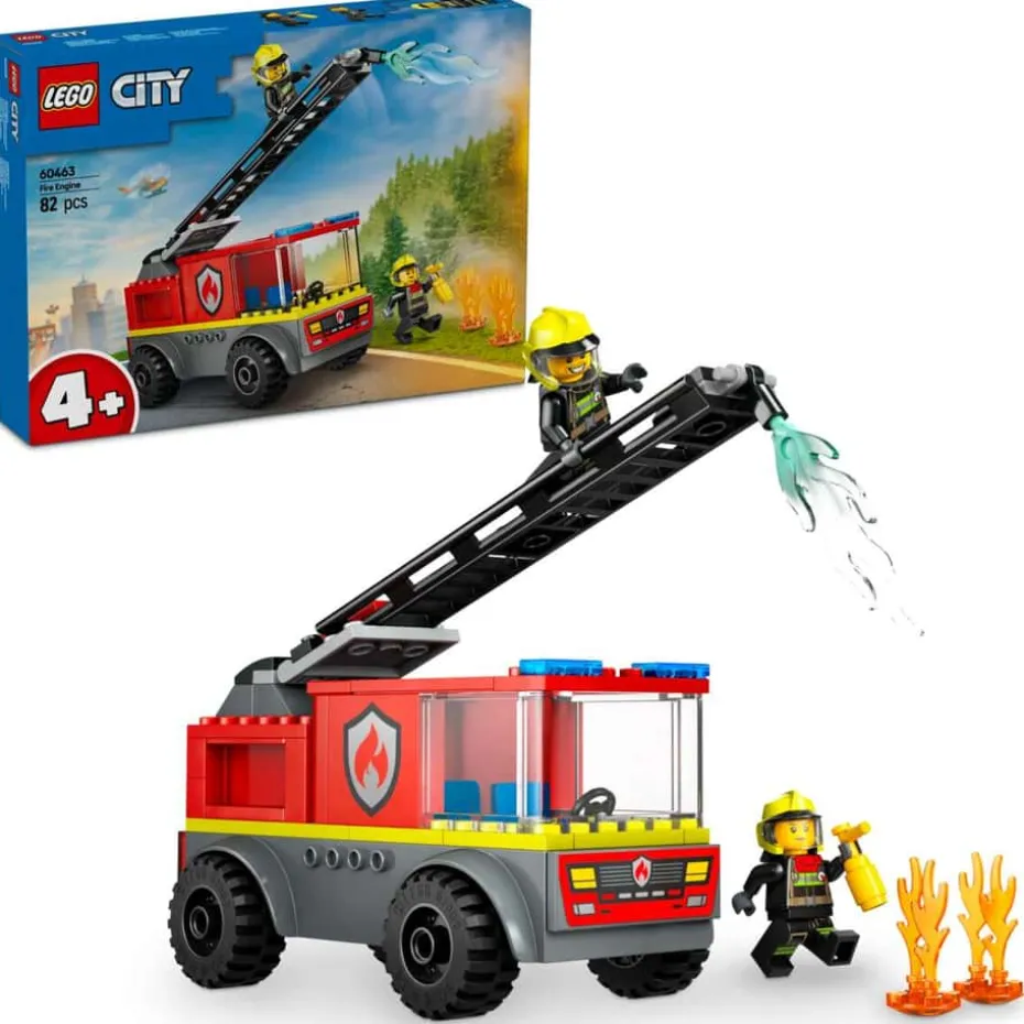 LEGO® City Brannbil med stige 60463