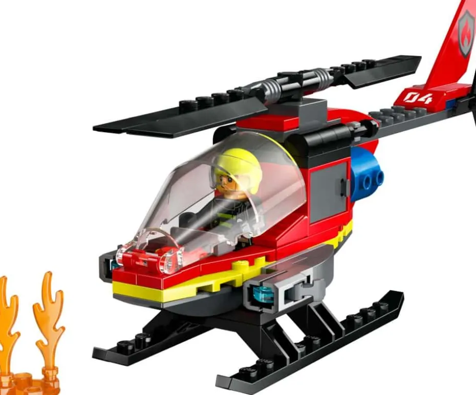LEGO® City Brannhelikopter 60411
