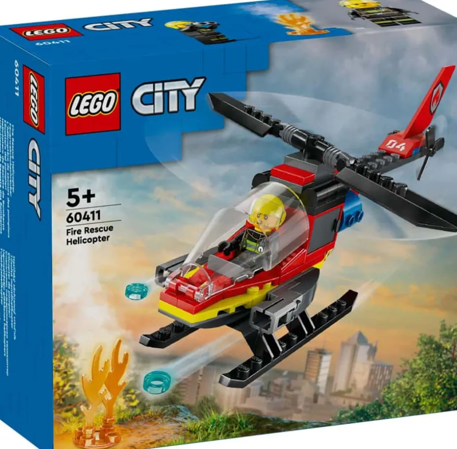 LEGO® City Brannhelikopter 60411