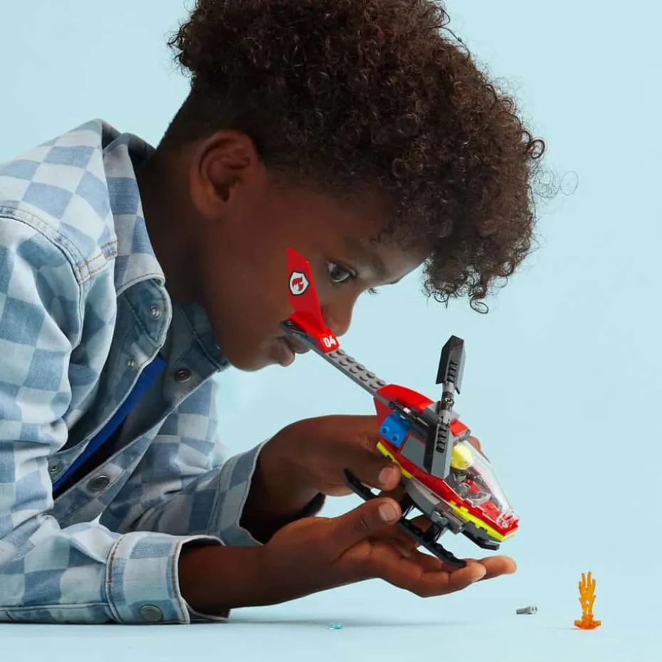 LEGO® City Brannhelikopter 60411