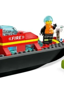 LEGO® City Brannvesenets redningsbåt 60373