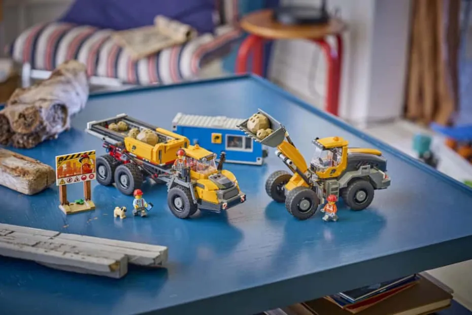 LEGO® City Dumper og frontlaster 60494