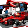 LEGO® City F1®-depotstopp og -team med Ferrari-bil 60443