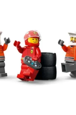 LEGO® City F1®-depotstopp og -team med Ferrari-bil 60443