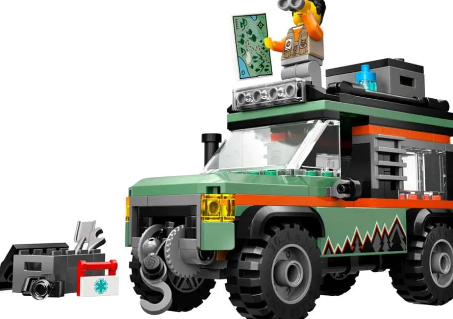 LEGO® City Firehjulsdrevet terrengbil 60447