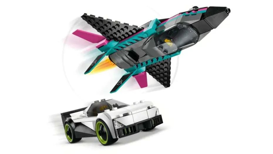 LEGO® City Jagerfly mot bil 60489