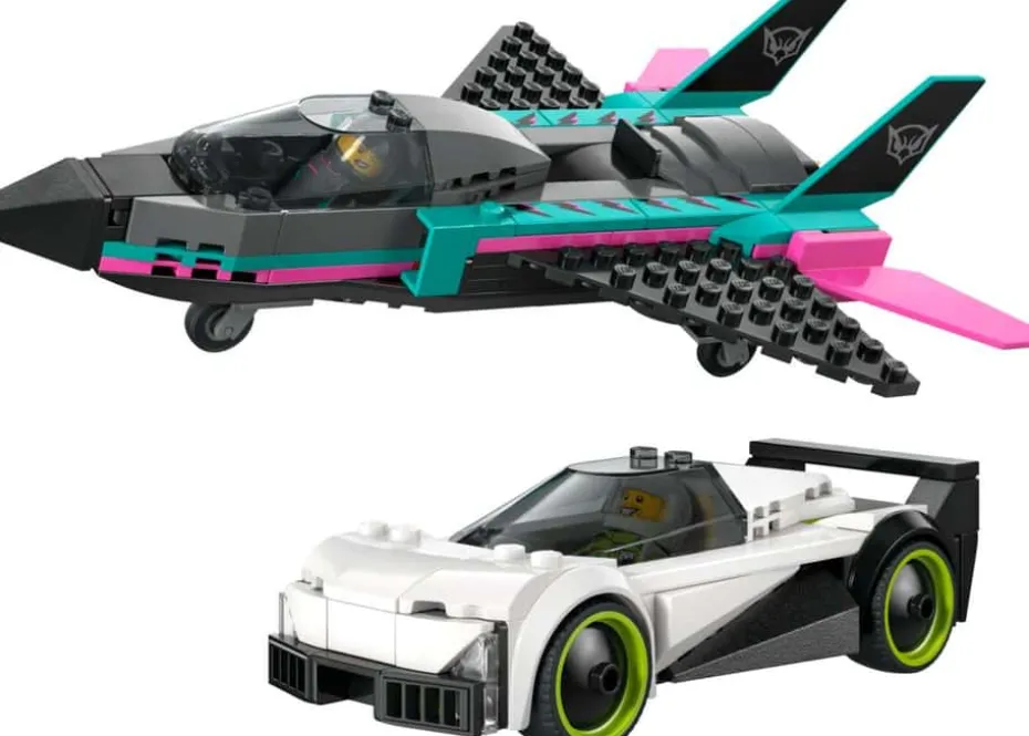 LEGO® City Jagerfly mot bil 60489