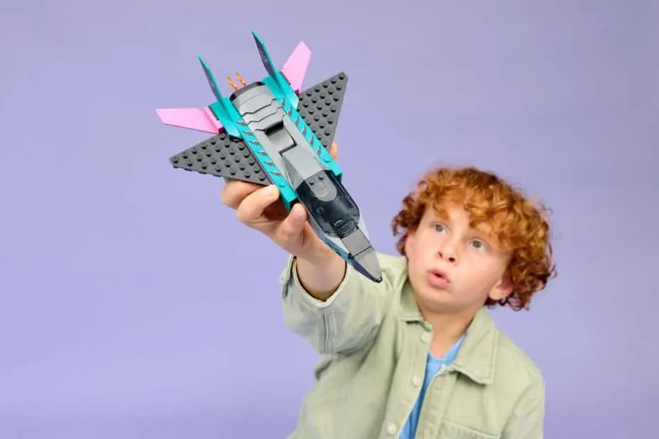 LEGO® City Jagerfly mot bil 60489