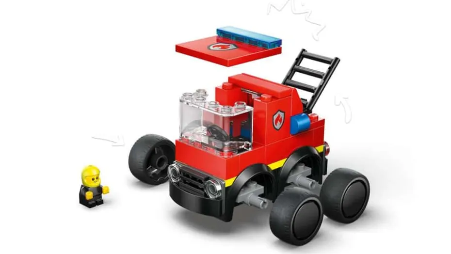 LEGO® City Kjøretøy – brannbil 60482