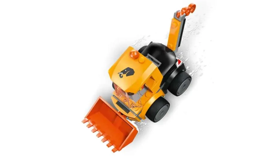 LEGO® City Kjøretøy – hjullaster med kran 60483