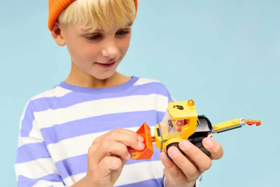 LEGO® City Kjøretøy – hjullaster med kran 60483