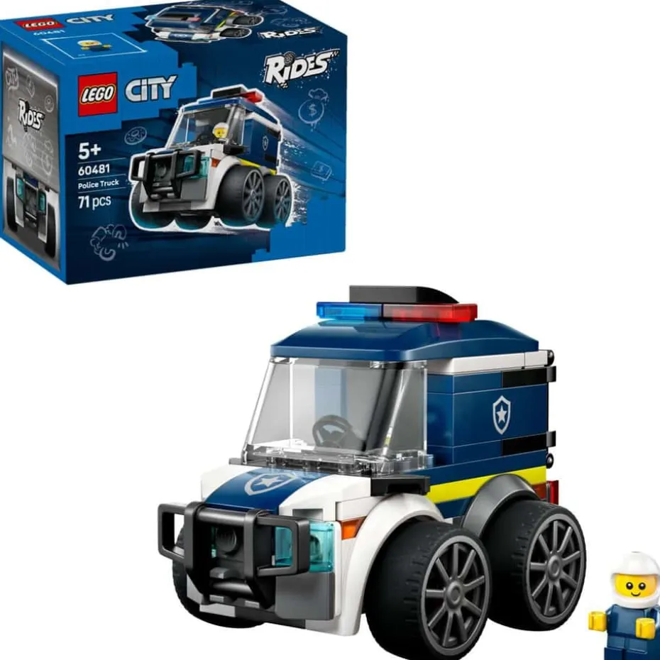 LEGO® City Kjøretøy – politikjøretøy 60481