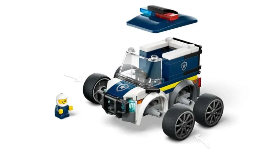 LEGO® City Kjøretøy – politikjøretøy 60481
