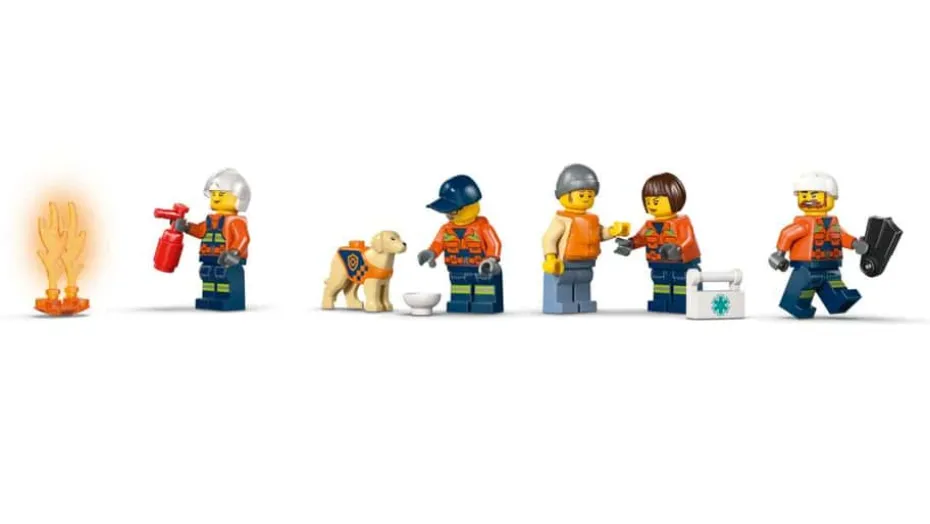LEGO® City Kystvaktens helikopter og redningsbåt 60504