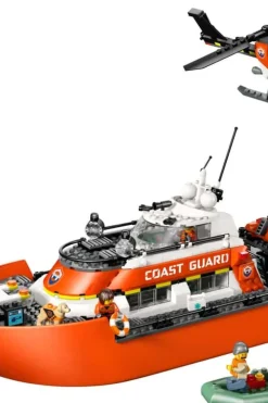 LEGO® City Kystvaktens helikopter og redningsbåt 60504