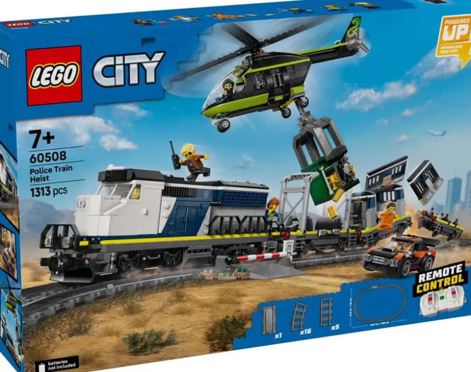 LEGO® City Overfall på polititoget 60508