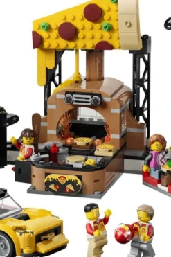 LEGO® City Pizzalevering med kjøretøy 60496