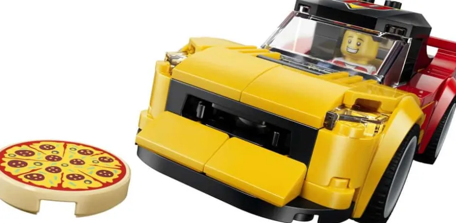 LEGO® City Pizzalevering med kjøretøy 60496
