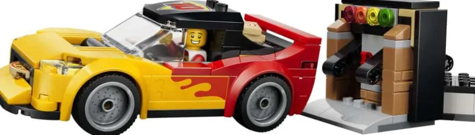 LEGO® City Pizzalevering med kjøretøy 60496