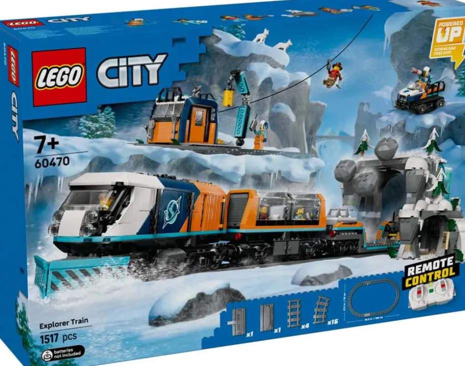 LEGO® City Polarekspedisjonens ekspresstog 60470