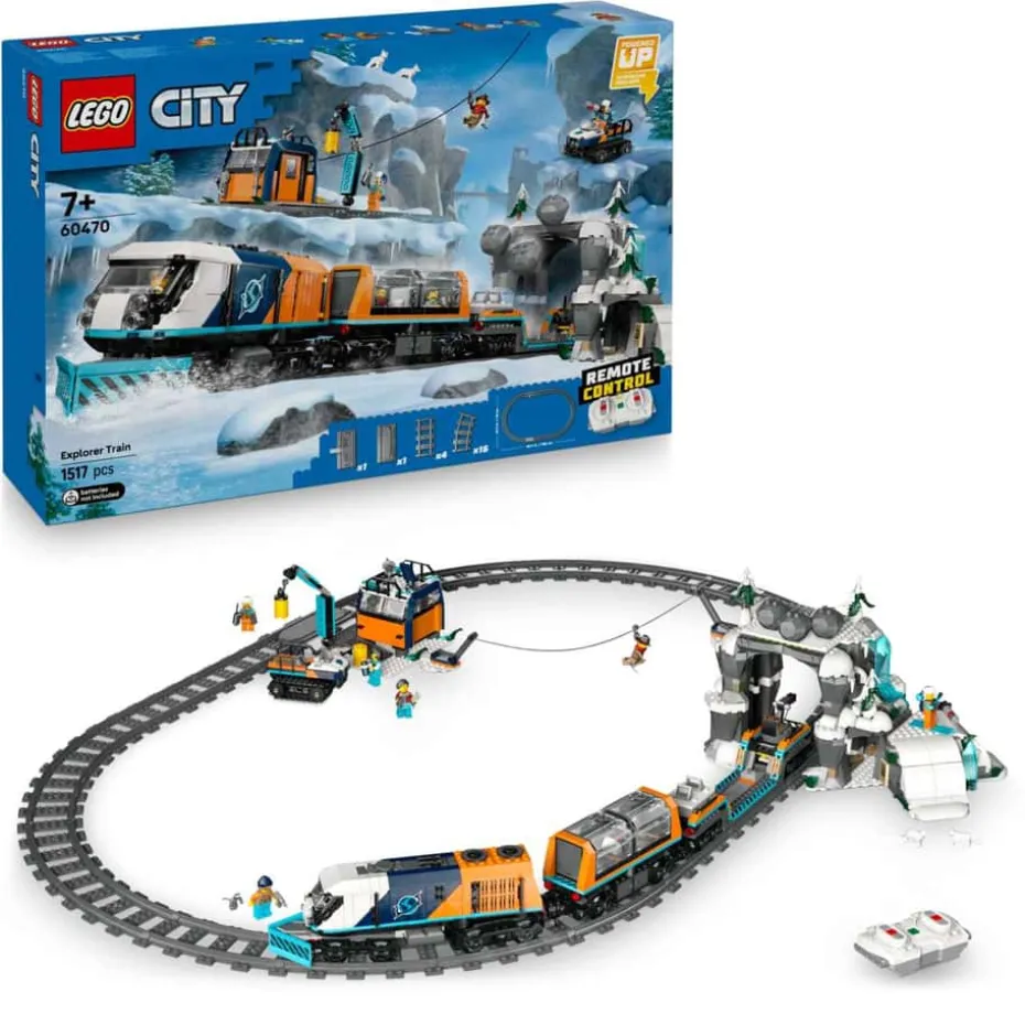 LEGO® City Polarekspedisjonens ekspresstog 60470