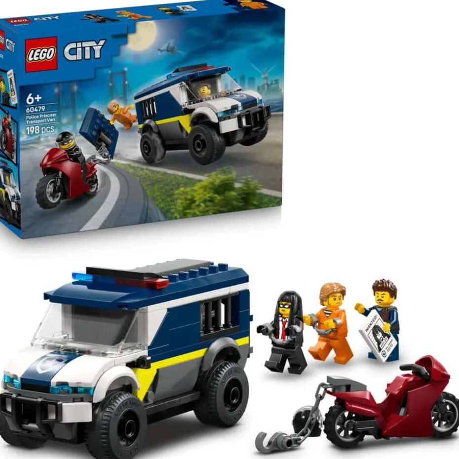 LEGO® City Politibil for fangetransport 60479