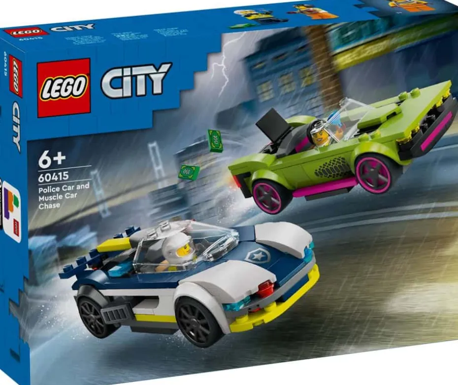 LEGO® City Politibil på muskelbil-jakt 60415