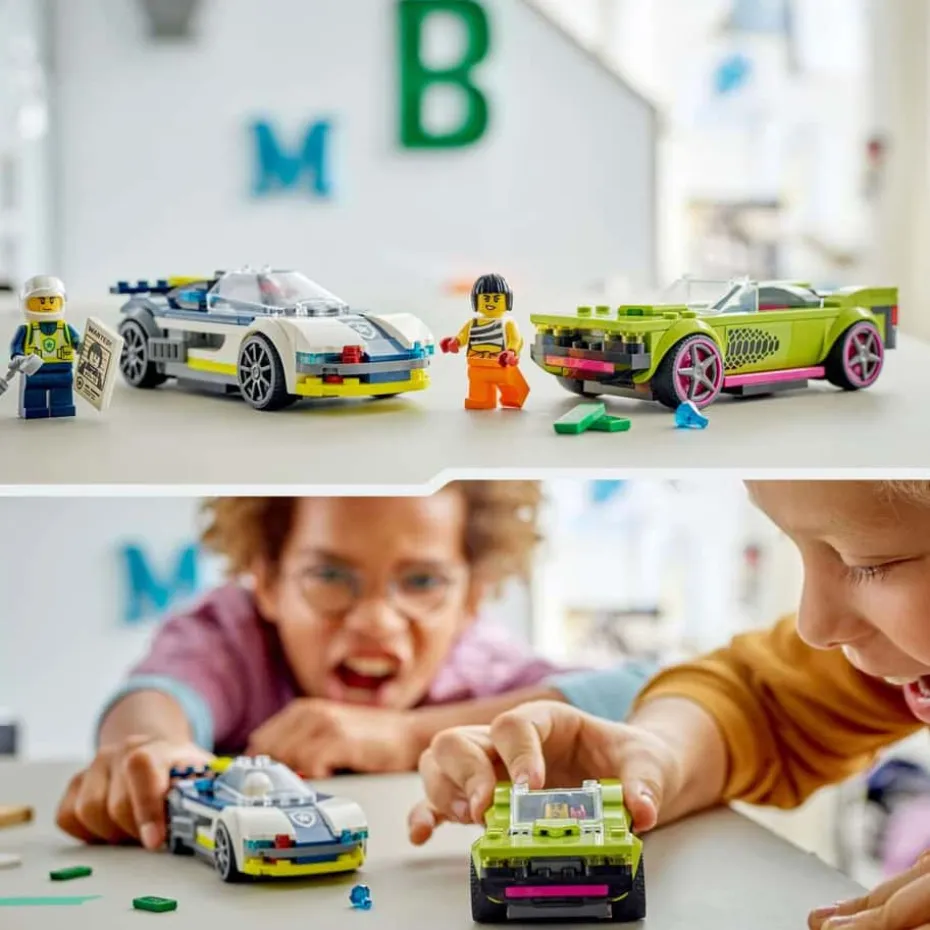 LEGO® City Politibil på muskelbil-jakt 60415