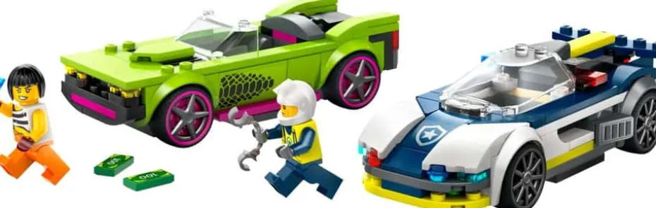 LEGO® City Politibil på muskelbil-jakt 60415