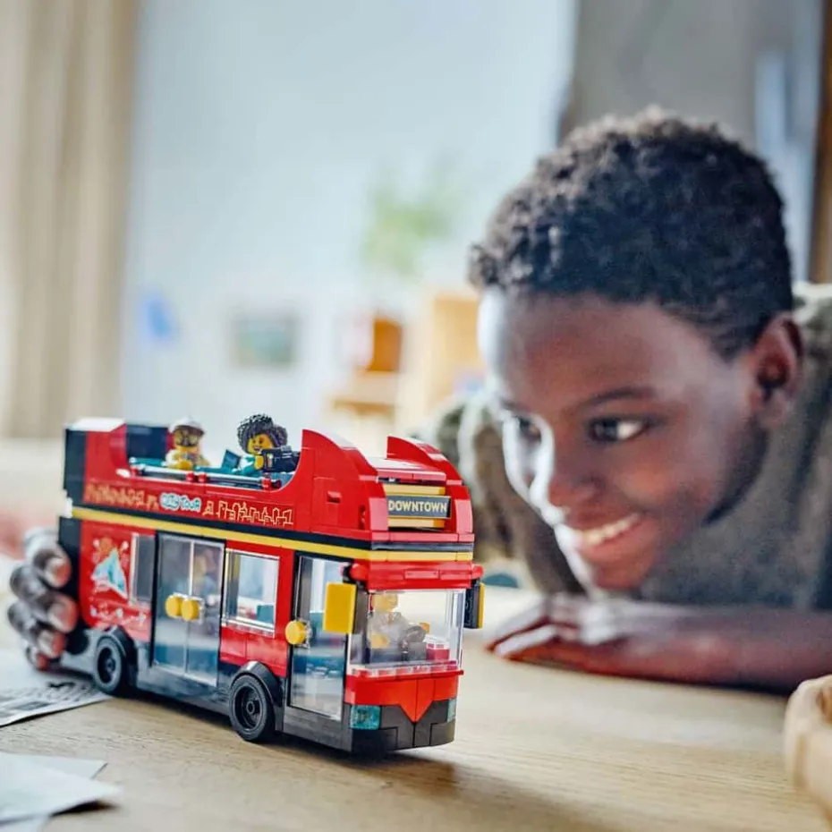 LEGO® City Rød dobbeltdekker-turistbuss 60407