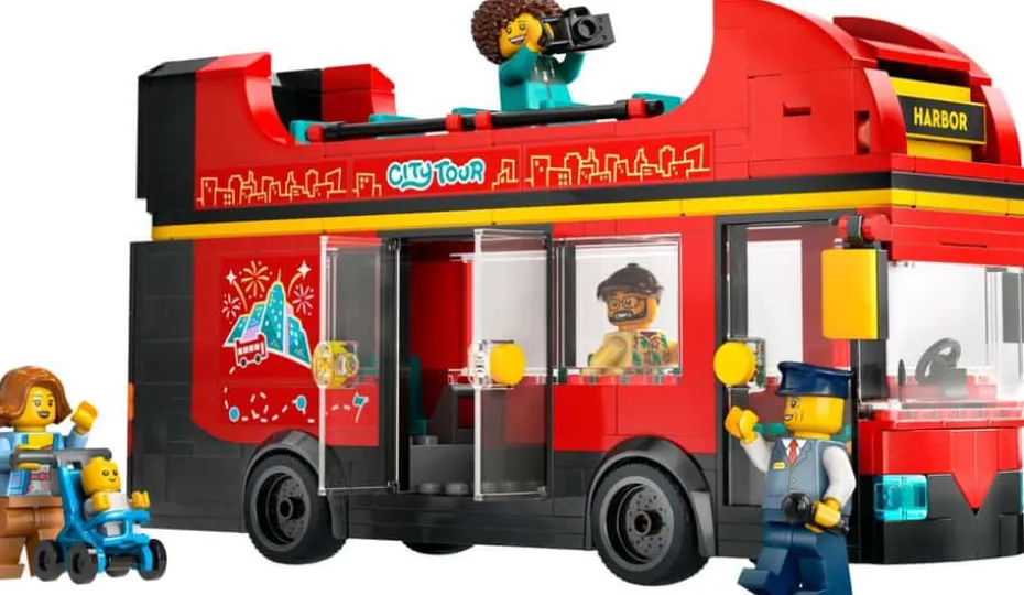 LEGO® City Rød dobbeltdekker-turistbuss 60407