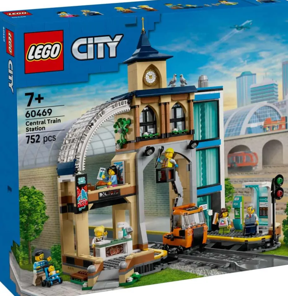 LEGO® City Sentralbanestasjon 60469