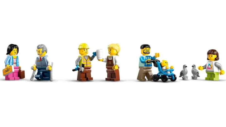LEGO® City Sentralbanestasjon 60469