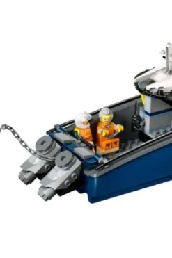 LEGO® City Skurkejakt med politibåt leke og flytende hurtigbåt og jolle 60456