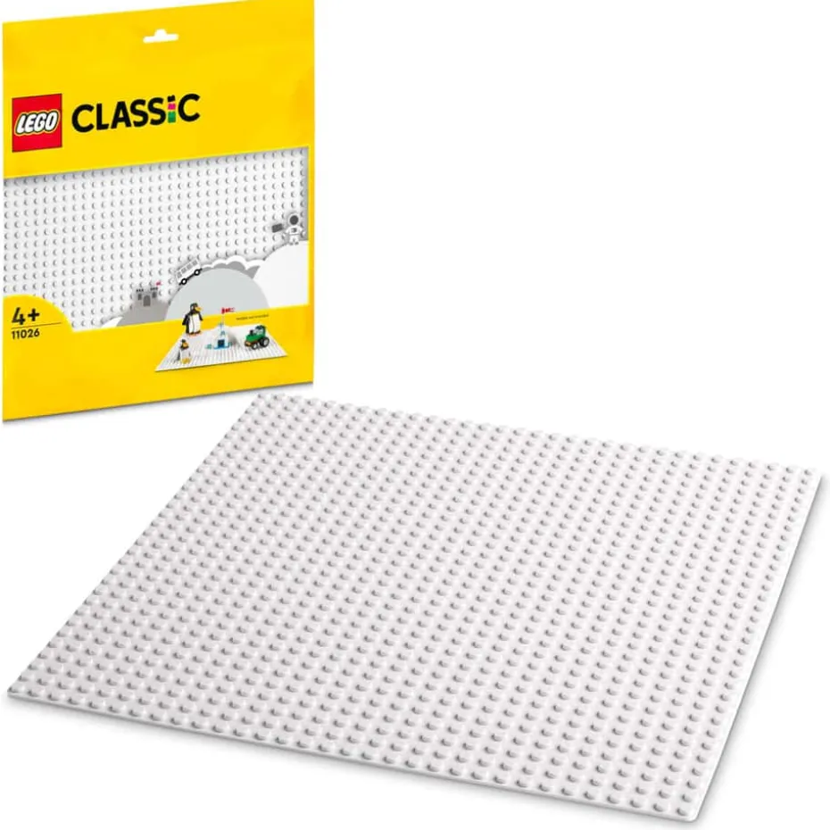 LEGO® Classic 11026 Hvit basisplate