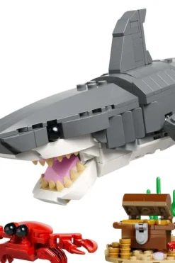 LEGO® Creator Blodtørstig hai med skattkiste 31381