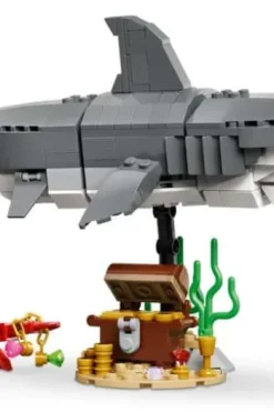 LEGO® Creator Blodtørstig hai med skattkiste 31381