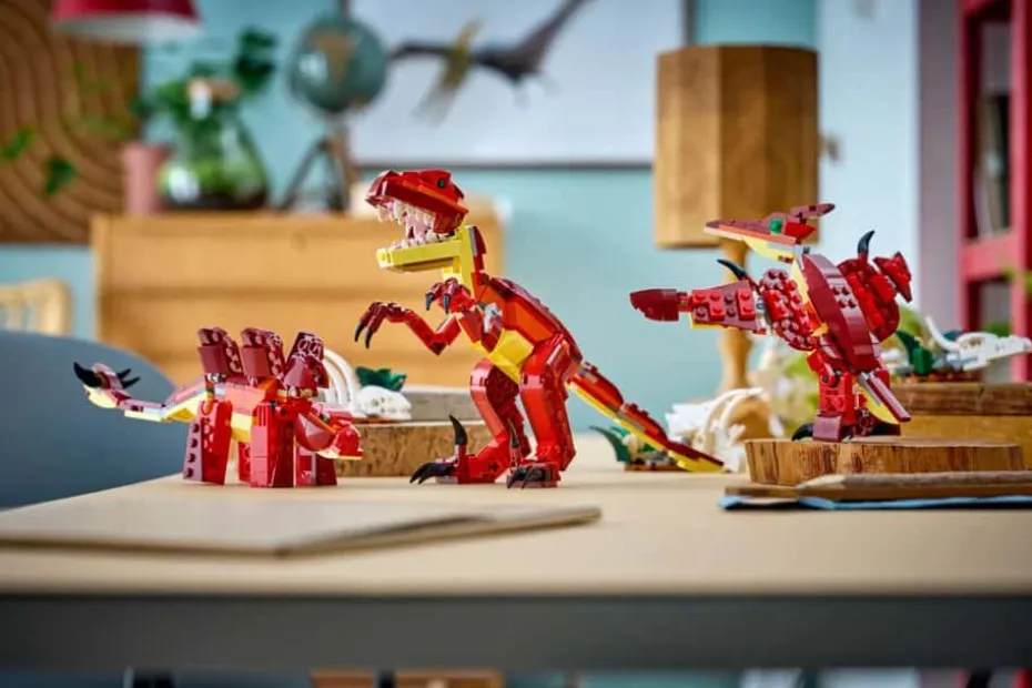 LEGO® Creator 3-i-1 Fryktinngytende dinosaur 31379