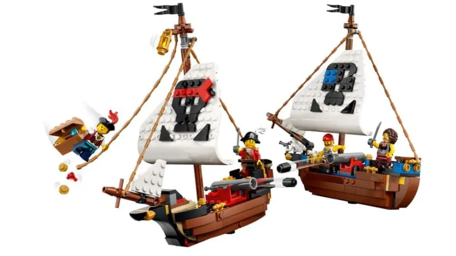LEGO® Creator 3-i-1 Ikonisk sjørøverskute 31387
