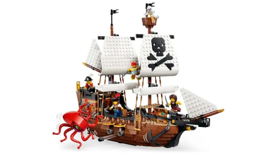 LEGO® Creator 3-i-1 Ikonisk sjørøverskute 31387