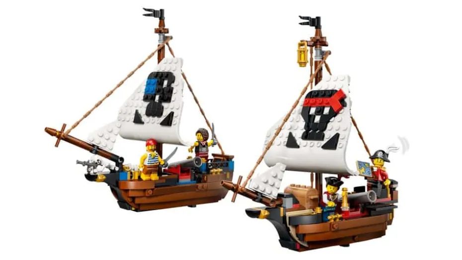LEGO® Creator 3-i-1 Ikonisk sjørøverskute 31387