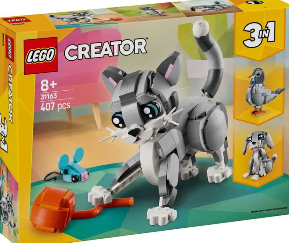 LEGO® Creator 3-i-1 Leken katt 31163