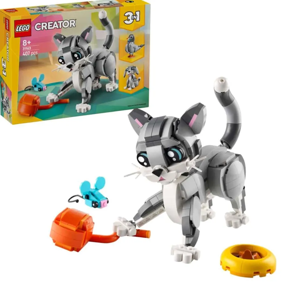 LEGO® Creator 3-i-1 Leken katt 31163