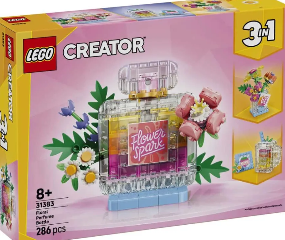 LEGO® Creator 3-i-1 Parfymeflaske med blomsterdekor 31383