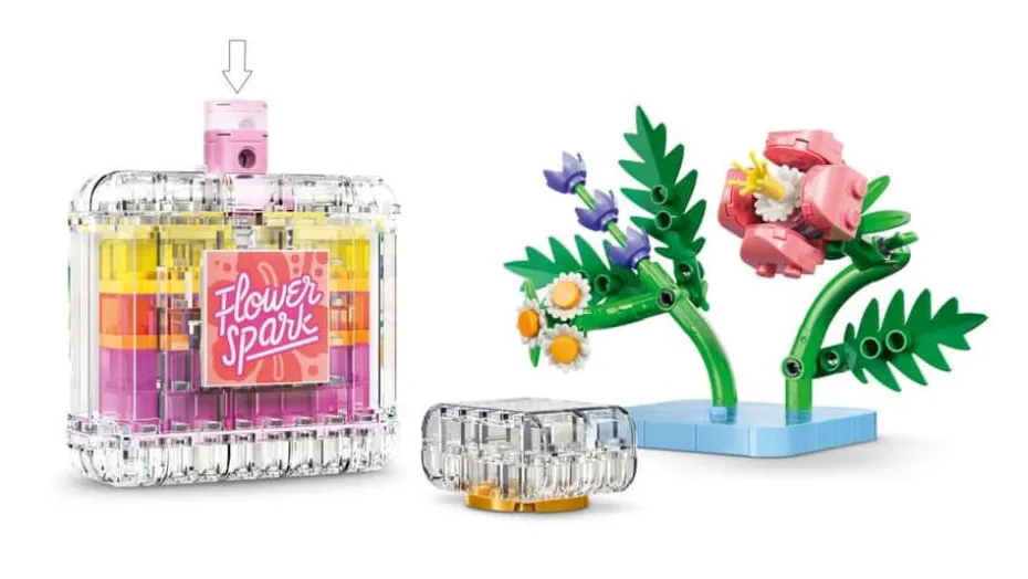 LEGO® Creator 3-i-1 Parfymeflaske med blomsterdekor 31383