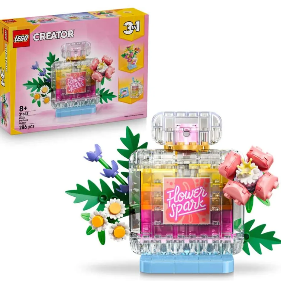 LEGO® Creator 3-i-1 Parfymeflaske med blomsterdekor 31383